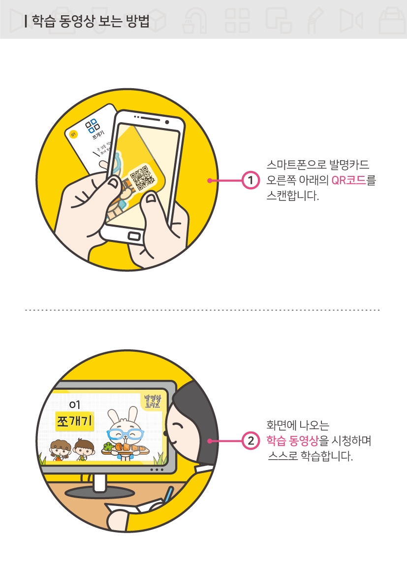 발명왕토리즈 발명카드 활용 방법 4장